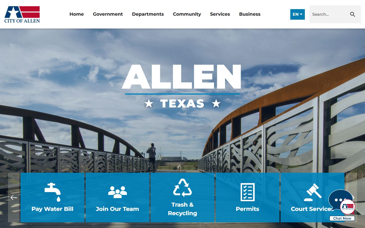 Allen public records portal for people search