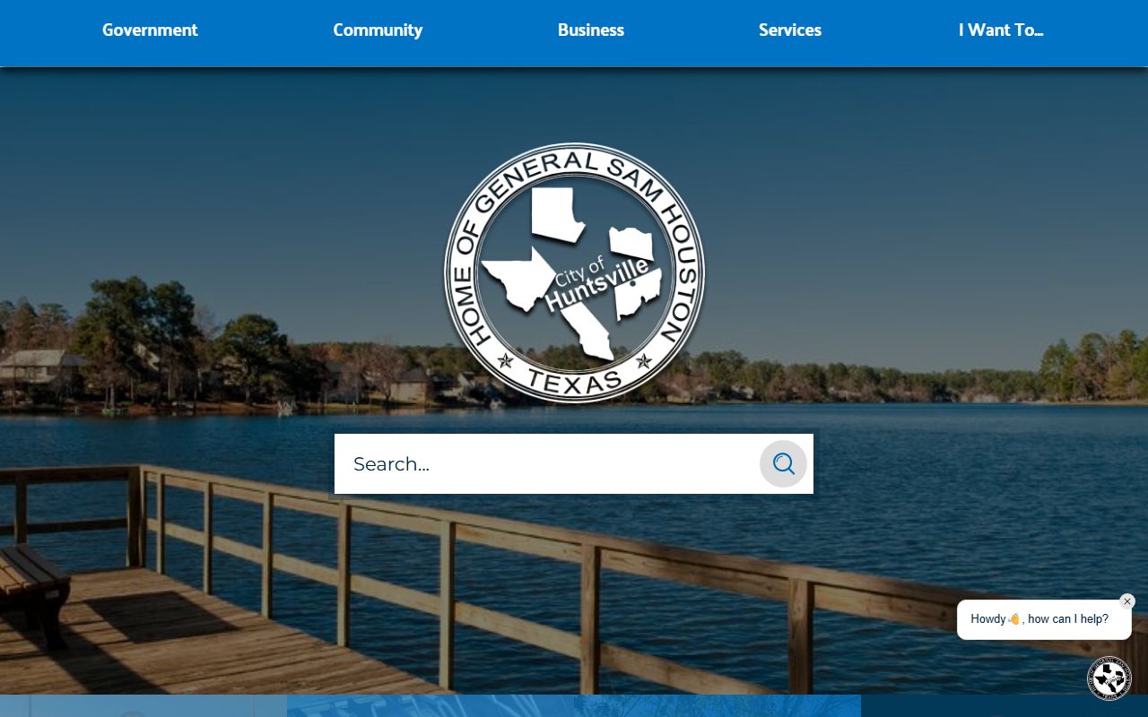 Huntsville city public records page