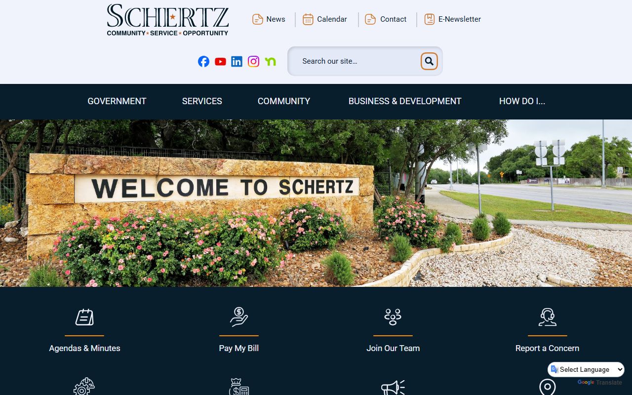 Schertz people search city records portal