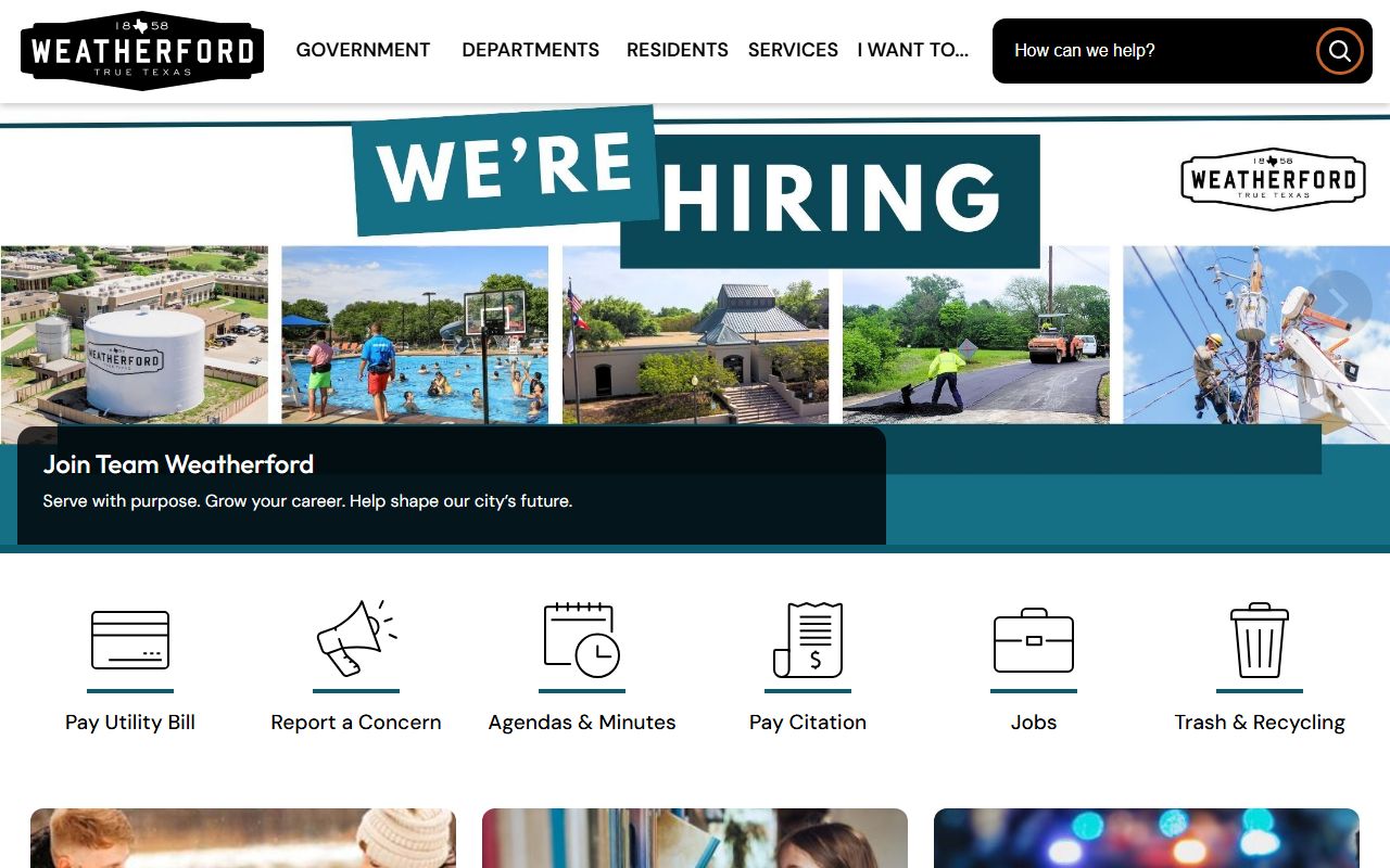 Weatherford people search public records portal