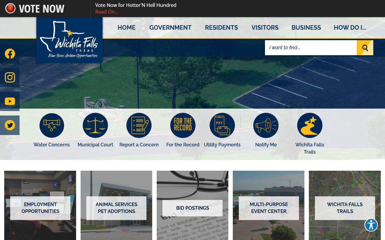 Wichita Falls public records portal for people search